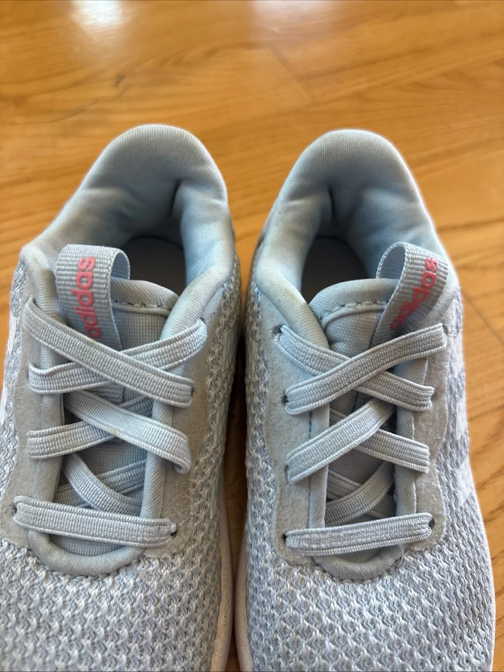 Adidas Racer TR 2.0 Sneakers Slip On Shoes Grey Pink School Toddler Girls 6.5K